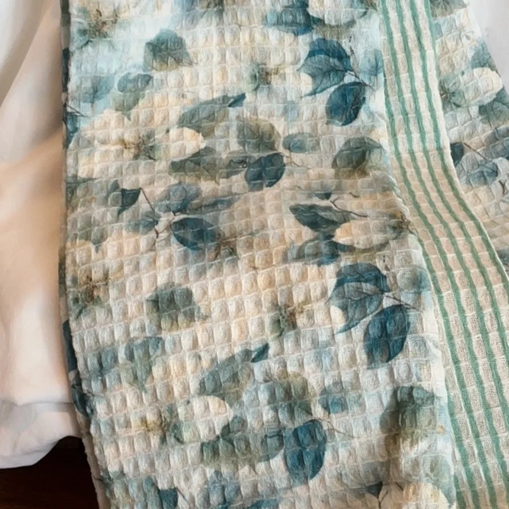 Shabby Chic Spring Kitchen Towels - Set of 3